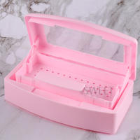 Caja De Desinfección Para Uñas Rosa SAG08: Estérilizador De Herramientas De Manicura Y Aparatos De Salón De Belleza Metal - details 10