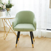 Funda De Silla Elástica De Color Sólido Para Sala De Estar Y Comedor Protector De Asiento De Juego Europeo Polyester/Cotton - details 2