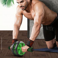 Rueda De Abdominales Doble Para Hombres Y Mujeres Equipo De Fitness Silencioso Para Adelgazamiento Y Ejercicios De Fortalecimiento Abdominal - details 0
