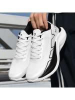 Zapatos De Correr Para Hombre 2024 Nuevos Deportivos Blancos Tenis Moda Resistente Al Desgaste Antideslizante Para Gimnasio Y Maratón - details 5