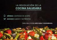Freidora digital Jocca de aire caliente con dos cubetas independientes con 4 litros de capacidad cada una, pantalla táctil con 10 funciones pre-programadas, temperatura y tiempo ajustable, apagado automático, libre de BPA & PFOA y 1700W de potencia - details 1