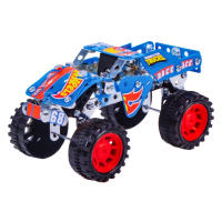 Hot Wheels Juego de Construcción en Metal para Niños Race Ace Monster Truck, Camión de Competiciones, Juguete para Niños y Niñas +8 Años, Regalo Cumpleaños, Comunión, Color Azul - details 3
