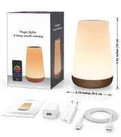 Lámpara Nocturna Inteligente WiFi Tuya Compatible Con Alexa Y Google Home Luz De Noche Multicolor Ajustable Para Decoración De Dormitorio - details 12