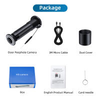 Cámara De Ojo De La Puerta Digital Elecpow 1080P WiFi 2.4G/5G Con Detección De Movimiento Seguridad Doméstica Sin Batería Compatible Con Tuya - details 14