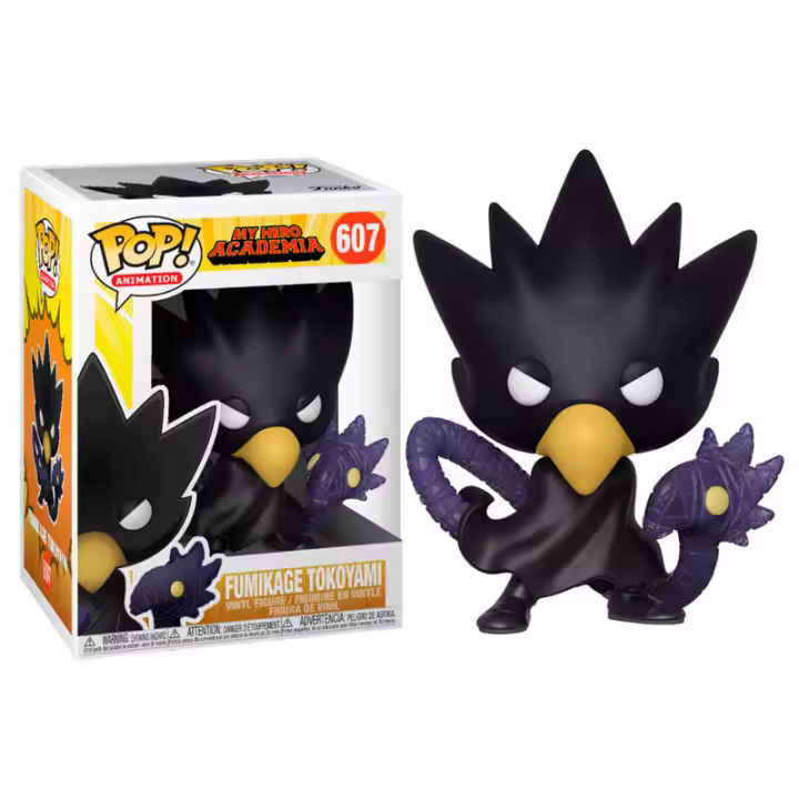 Figura Funko Pop My Hero Academia Tokoyami-Figura de Vinilo Coleccionable - Idea de Regalo- Mercancia Oficial - Juguetes para Niños y Adultos - Movies Fans - Muñeco para Coleccionistas y Exposición - 1