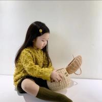 Cesta De Almacenamiento De Rotura En Hecho Ecológico Para Niños Decoración De Habitación De Niños Organizador De Estante Tejido Cesta De Picnic Portátil Fruta Para Casa De Muñecas - details 8