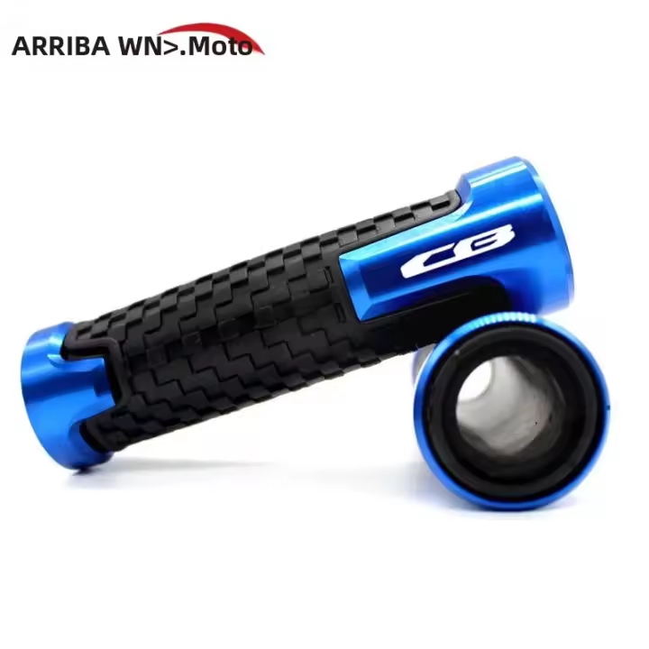 Manillar De Motocicleta Para HONDA CB125F CB500 CB190r CB1300 CB1000 CB1000R CB500F CB300F CB599 CB600F HORNET Asa De Manillar De Aluminio CNC Con Goma - 1