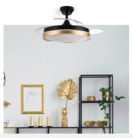 FABRILAMP PREMIUM Ventilador Dc Blondi Negro/oro 72w 3aspas 49/107d 7200lm 6velocidades Tres Luces 3000k,4500k,6000k, Remoto+temporizador+memoria TEMPORIZADOR 1/2/4/8 H, Control de aire verano o invierno Incluye 2 tijas y mandos calidad de confianza - details 0