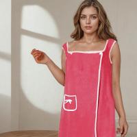 Toalla De Baño Para Mujer Y Niñas 90x150cm Secado Rápido Toallas De Playa Y Spa Toalla De Lavandería Para Gimnasio Estilo Sólido Tela De Superfibra Rectangular Máquina Lavable - details 4