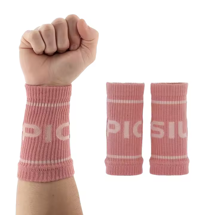 PICSIL - Muñequeras Deportivas de Algodón | Absorbentes y Transpirables | Ideales para Gym, Running y Tenis | Uso con Calleras | Diseño Unisex | - 1