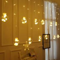 Lámpara De Bolitas De Cristal LED Para Jardín Y Decoración De Habitaciones Cadena De Luces Eléctricas Al Aire Libre Con Batería - details 3