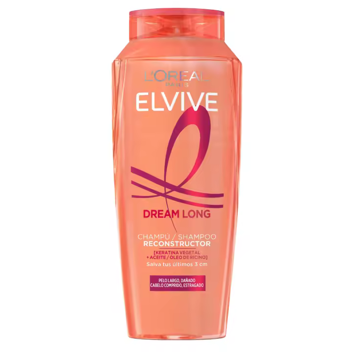 L’ORÉAL PARIS | Rutina Elvive Dream Long Champú, Acondicionador, Mascarilla y Sérum Reconstructor Para Pelo Largo y Dañado - 1