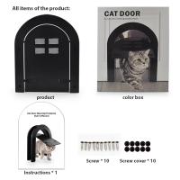 Puerta De Perro Para Casa Con Velo De Pantalla Cerrable Magnético Self-Closing Puerta De Gato Malla De Protección Con Función De Cierre Y Valla De Perro - details 3
