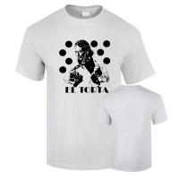 Camiseta Premium El Torta Flamenco Camaron de la Isla 190grs blanca 100% algodon Unisex - details 0