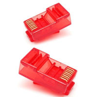 Conector RJ45 Categoría 6a compatible Cat 6 y Cat 5e. Bolsa 100 piezas RJ-45. TRICOM - details 1
