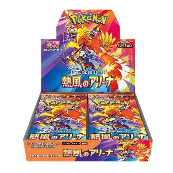Heat Wave Arena Caja 30    - Cartas Pokemon Originales - 1