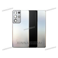 Carcasa De Batería Para Samsung S21 Ultra Con Marco De Cámara Y Lente Panel De Vidrio Trasero Cubierta De Plástico Compatible Con Marcas De Samsung - details 1