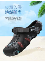 Sandalias De Verano Para Hombres Transpirables Y Cómodas Zapatillas De Deporte Versátiles Para Playa Y Exterior Con Suela Suave Antideslizante Moda Para Jóvenes - details 2