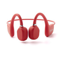 Auriculares de Conducción Ósea Verdadera | Cascos Deportivos Inalámbricos Bluetooth | Sonido Estéreo 3D, rojo A5X - details 12