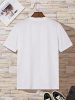 Camiseta Hombre Estampado De Piña Diseño Divertido Casual Verano Manga Corta Cuello Redondo Material Algodón Cómodo Para Exterior - details 6