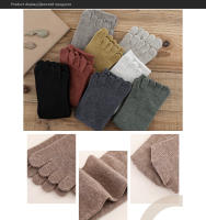 Calcetines Cortos De 5 Dedos De Algodón Para Mujer Y Niñas Absorbentes De Sudor Transpirables Suaves Elásticos Harajuku Para Todas Las Estaciones - details 1