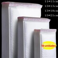 Bolsas De Envío Self Seal De Espuma Blanca 11/15/23cm Resistentes Al Agua Y Antichoque Para Empaque Y Entrega - details 0