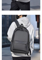 Mochila de de de de Pvc gran capacidad para para hombre, morral negocios Color sólido, Unisex, viaje - details 16