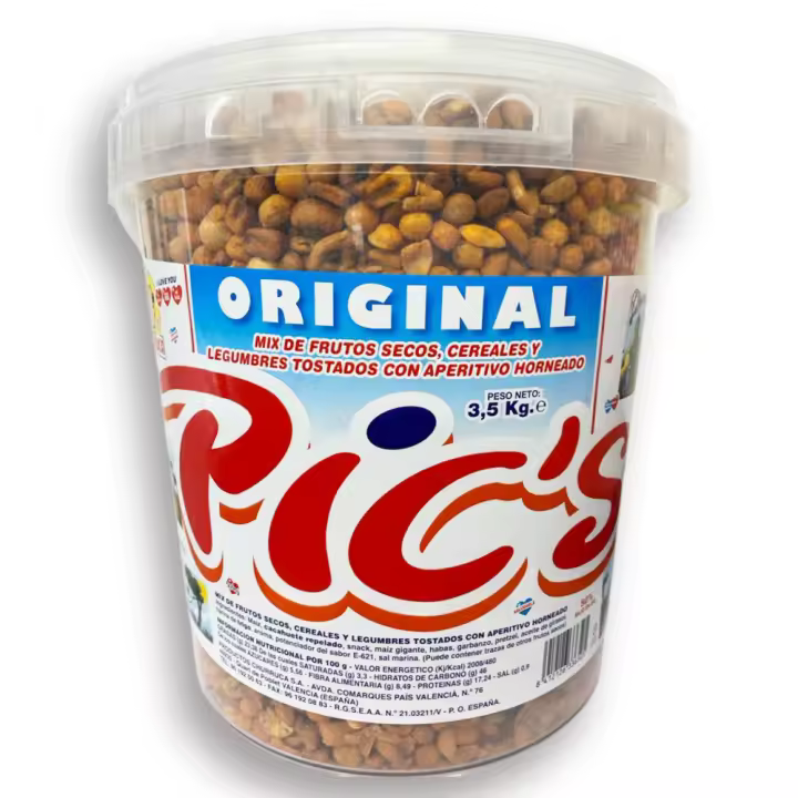 Churruca Pic´s mix de frutos secos original bote 3.5 kgs. - 1