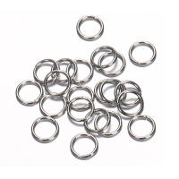 Anillos De Salto Abiertos De Acero Inoxidable 200pcs 4-8mm Para La Fabricación De Joyas Componentes DIY Accesorios Conectores - details 4