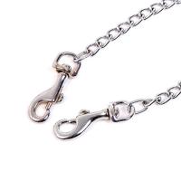 Correa Para Dos Perros De Acero Inoxidable Resistente Con Cadena De Seguridad Doble Para Caminar a Dos Perros Tamaño S/M/L/XL - details 8