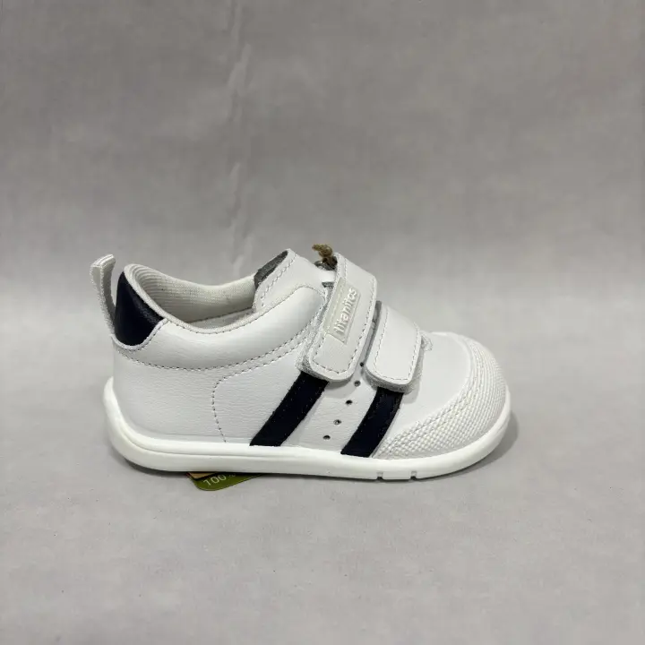 DEPORTIVO RESPETUOSO TITANITOS LAVABLES B500 AMANCIO BLANCO NAVY BAREFOOT - 1