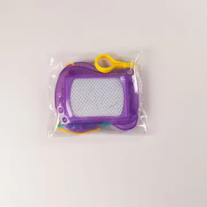 Tablero De Dibujo Magnético Mini Con Hebilla De Escalada Regalo Para Escuela Para Niños Blanco Y Negro - 1