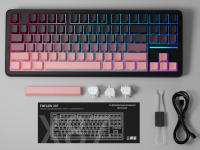 Teclado Mecánico Personalizado EWEADN X87 Con Switches KAILH Y HUANO RGB 10000mAh 80% Layout Para Gaming Y Esports - details 3