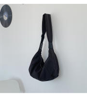 Bolso De Hombro Para Mujer De Verano Capacidad Grande Nylon Casual Dumpling Bolso De Color Sólido De Alta Calidad Cruzado - details 17