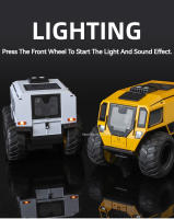 Modelo De Coche Todoterreno Ruso Sherp 1/24 Con Sonido Luz Puertas Abiertas Absorción De Choque Regalo Para Niños Metal No Batería - details 6