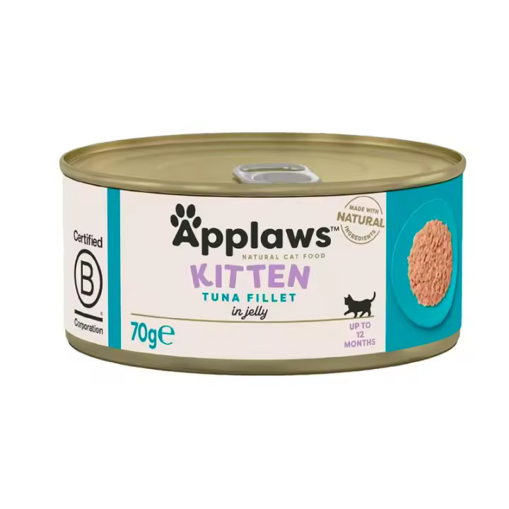 Applaws Kitten Atún Latas para Gatos - 24 unidades x 70 gr - 1