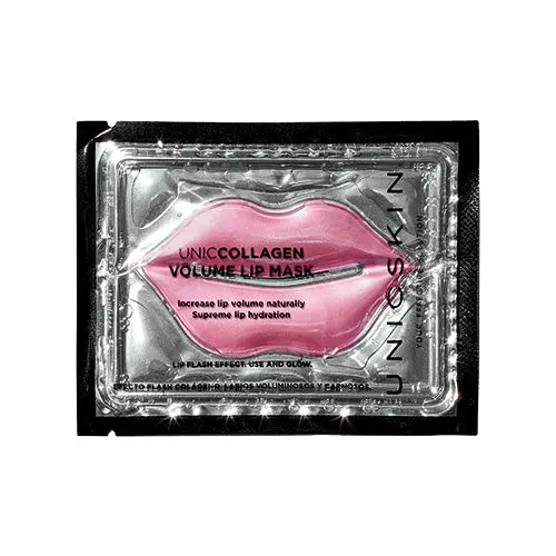 UNICSKIN - UNICCOLLAGEN VOLUME LIP MASK - Parches para unos labios hidratados y voluminosos - Tratamiento Labial - 1