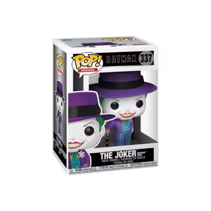 Funko Pop DC Batman 1989 The Joker Funko 47709 Juguetes FUNKO - 1