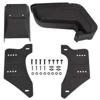vidaXL Reposabrazos para coche ABS negro Adecuado para Nissan juke (after 2010),  VW golf mk4,  Seat gap (14 x 30 cm) y mas - details 2