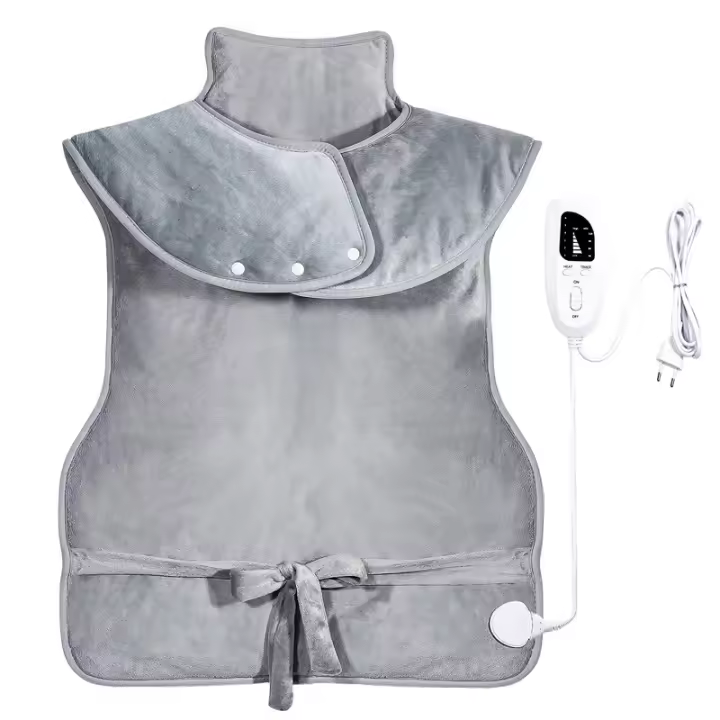 Chal Eléctrico portátil, Chal autocalentable multifuncional, Manta Térmica para Cuello y Hambros (1 Unidad) - 1