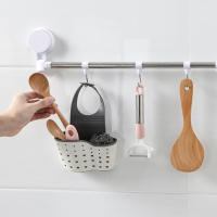Organizador De Cocina Ajustable Con Snap Para Fregadero Soporte Para Esponja Y Cesta De Drenaje Colgante Herramientas De Cocina - details 3