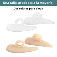 Corrector De Dedos De Gel Para Aliviar El Dolor De Los Dedos Curvados Y Cruzados Corregidor De Posición De Los Dedos De La Pierna - details 4