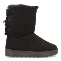 PuntoSalao Botas Australianas Hebillas Negro Mujer Esta bota de pelo suave se trata del calzado más versátil que existe y combinado y su color negro lo hace perfecto para utilizar en el día a día - details 1