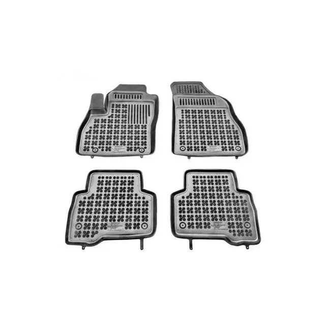 Rezaw Plast Alfombrilla caucho 3D premium  Citroen NEMO Station Wagon / Tourer  2008 - 2017  Fiat FIORINO III Station Wagon  2007 - 2020  Fiat QUBO   2007 - 2020  REF: 201209 - 1