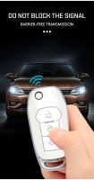 Funda De Llave De Coche TPU Para Ford Fusion Fiesta Escort Mondeo Everest Ranger Figo Ecosport MK8 Kuga F150 Con Llavero - details 7