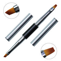 Doble Final De Arte De Uñas Línea De Liner DIY Pincel De Pintura Líquido Y Polvo Acrílico UV GEL Extensión Constructor De Francés Dibujo De Pluma - details 16