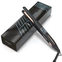 Plancha de pelo, mini férula pequeña y esponjosa para uso doméstico, adecuada para hombres con flequillo rizado - details 0