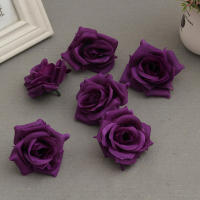 50 Pcs Cabezas De Rosas Artificiales De Seda Para DIY Arreglo De Flores Decoración De Boda Y Hogar Suministros De Manualidades - details 4