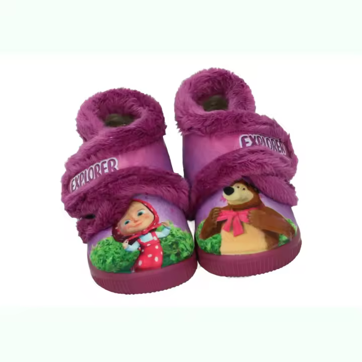 Zapatillas Casa marca VULCA-BICHA para niña en color cereza. ZAPATILLAS CASA - 1