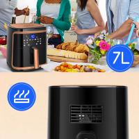 AIGOSTAR Freidora de Aire sin Aceite 7L,1900W, Inteligente. Conexión Wifi. Pantalla LED táctil, 7 funciones preestablecidas + mantener caliente y modo manual, Libre de BPA - details 0